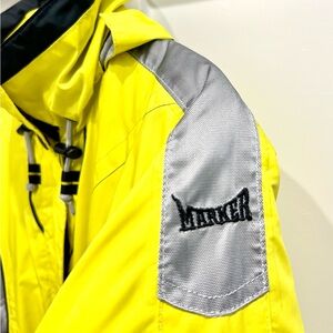 Marker Yellow and Gray Ski Jacket